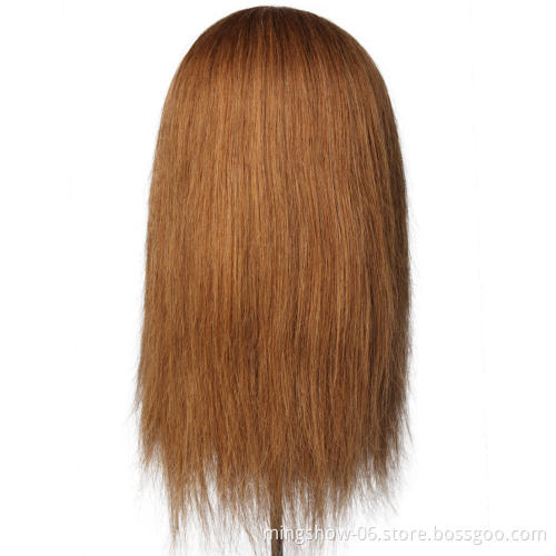 Fast delivery manikin training head with human hair on sale